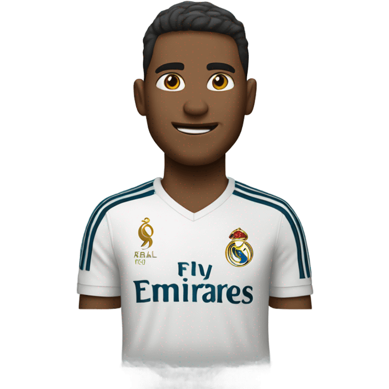 Me in Real Madrid jersey  emoji