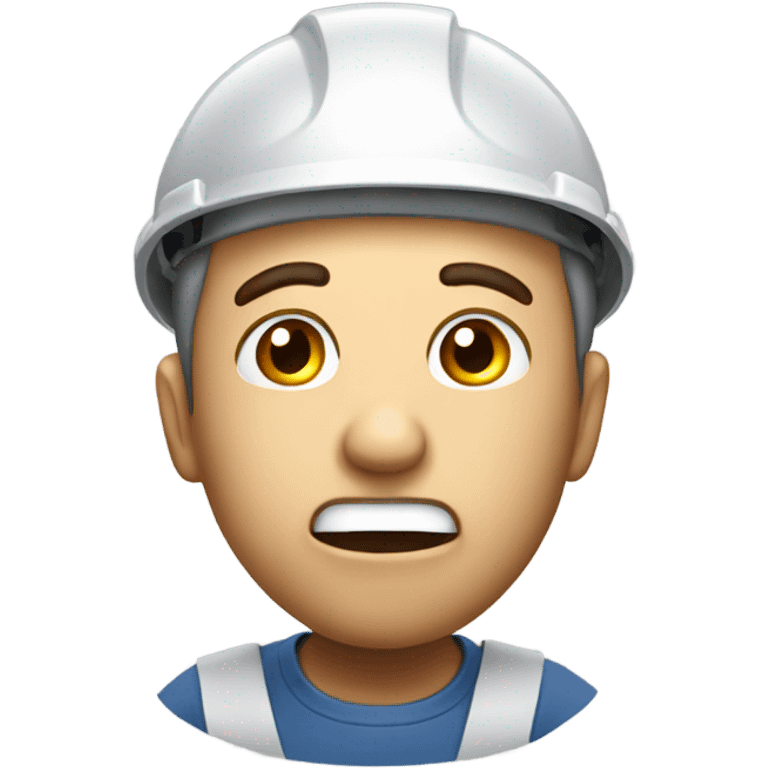 Electrician getting shocked emoji