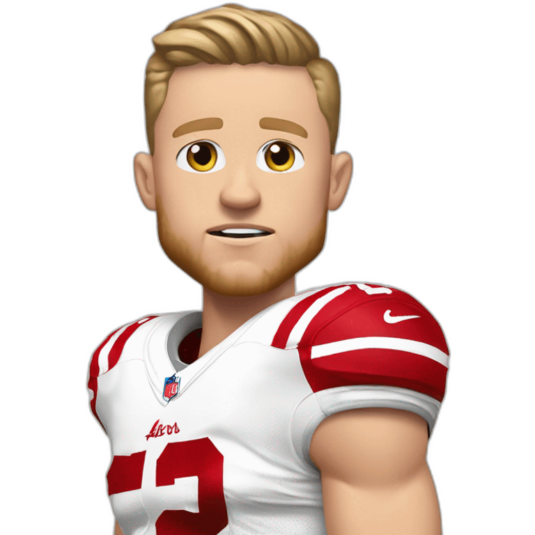 christian mccaffery 49ers emoji