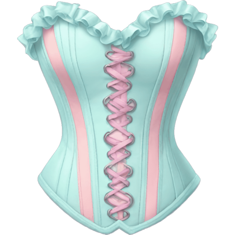 Pastel corset  emoji