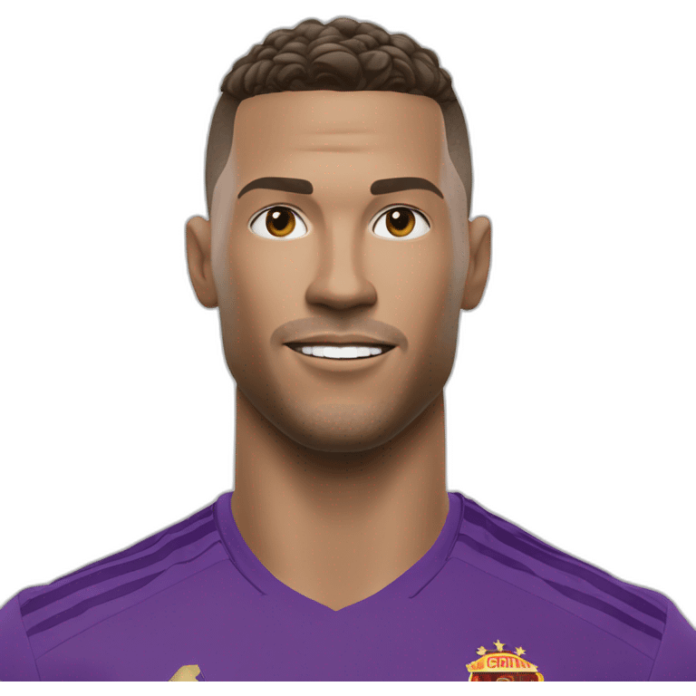 Halland qui sert la main de Ronaldo emoji