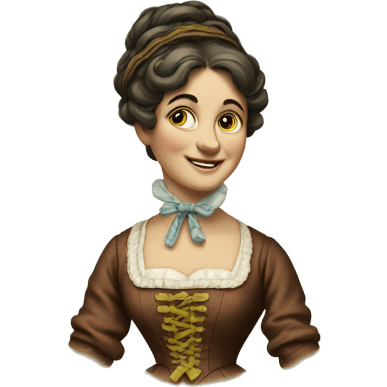 seamstress of the late 19th century emoji