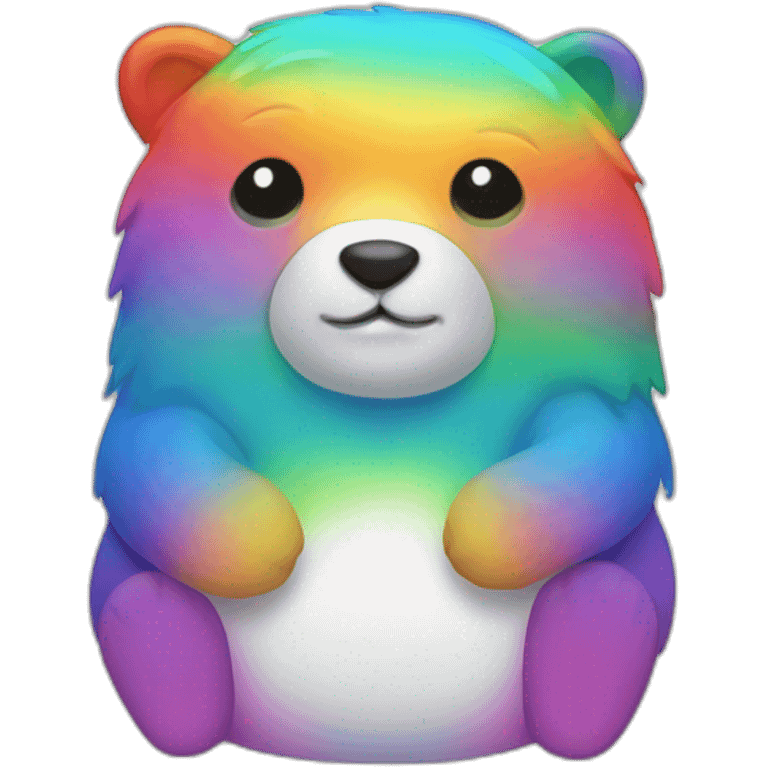 rainbow bear emoji