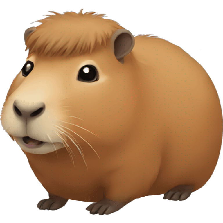 Capybara emoji