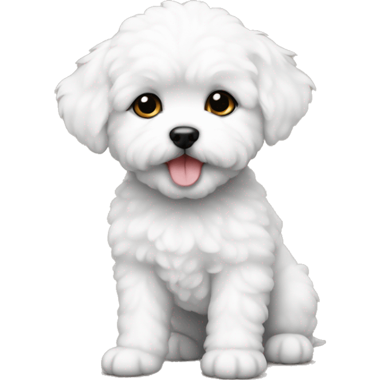 bichon puppy  emoji