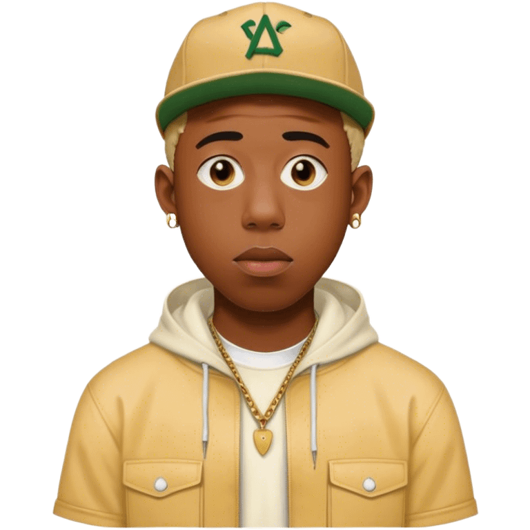 Tyler, The Creator with *call me if you get lost *outfit emoji