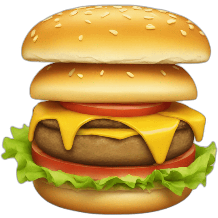 Cheeseburger emoji