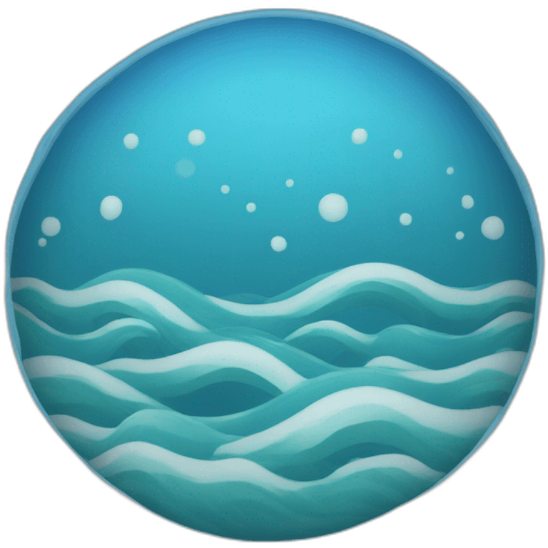 circular water waves emoji