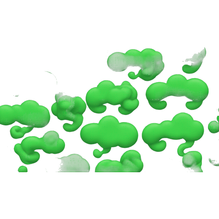 green smoke emoji