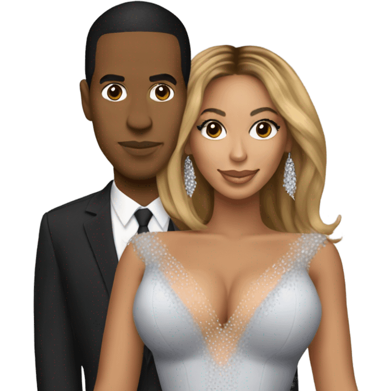 Beyoncé and Kevin  emoji