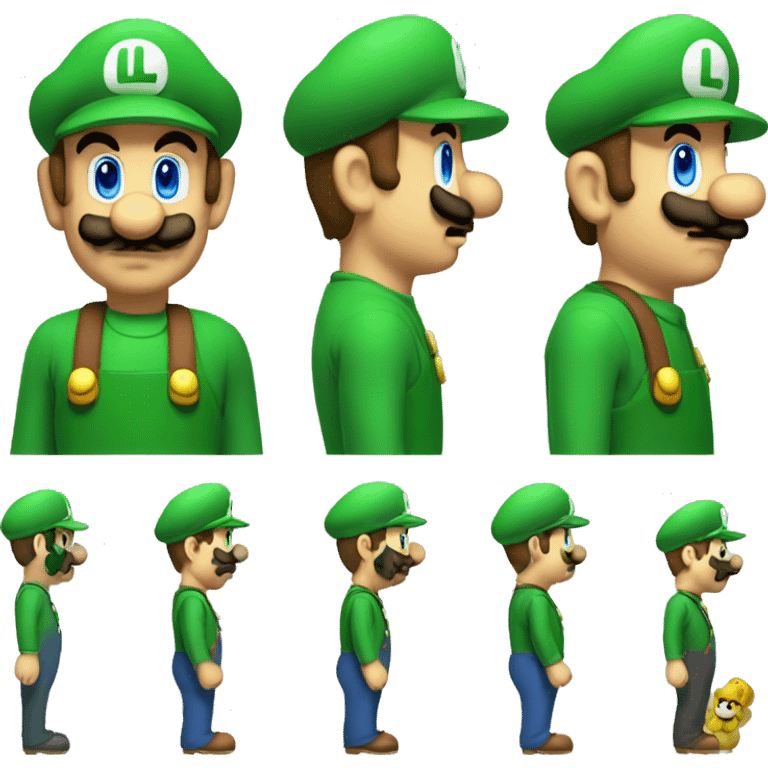 Luigi and Mario combined emoji