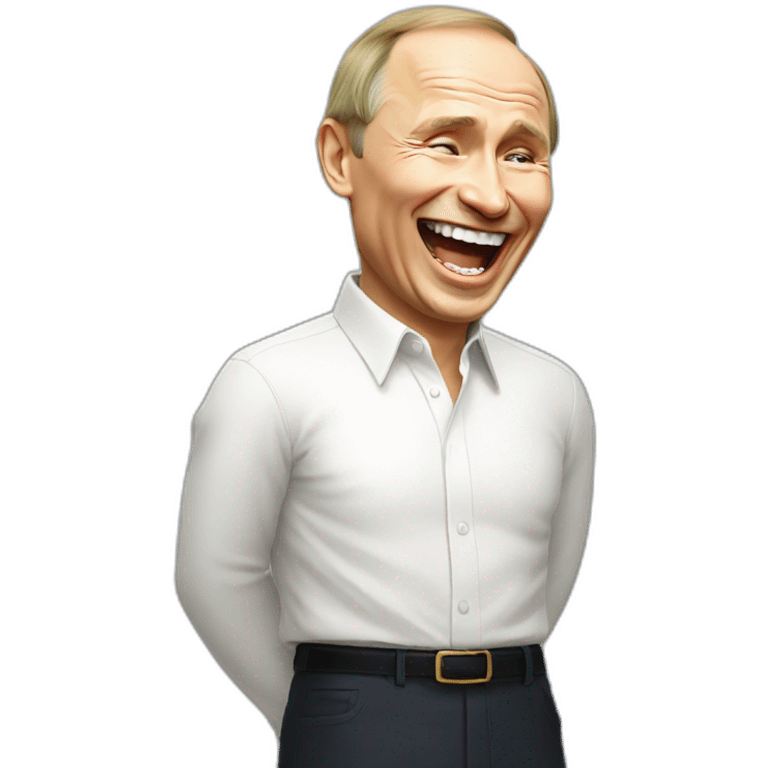 laughing putin emoji