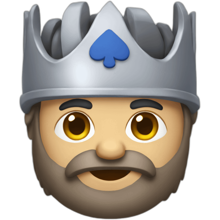 Atlassian King with plasters emoji