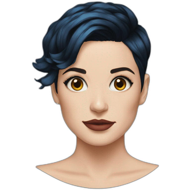 Halsey portrait emoji