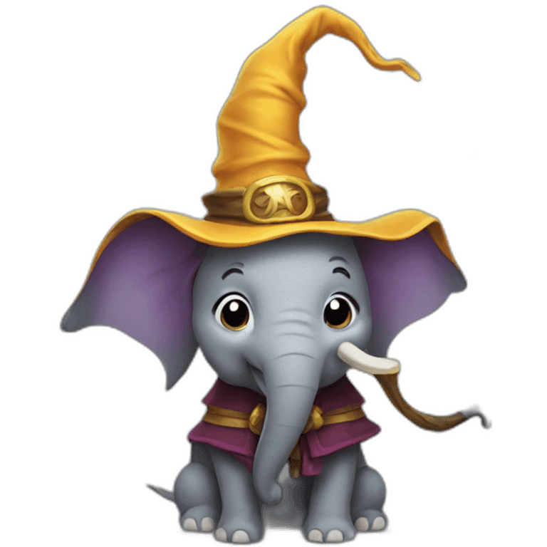 wizard elephant emoji