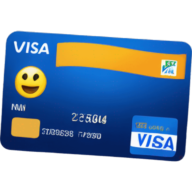 visa credit card emoji