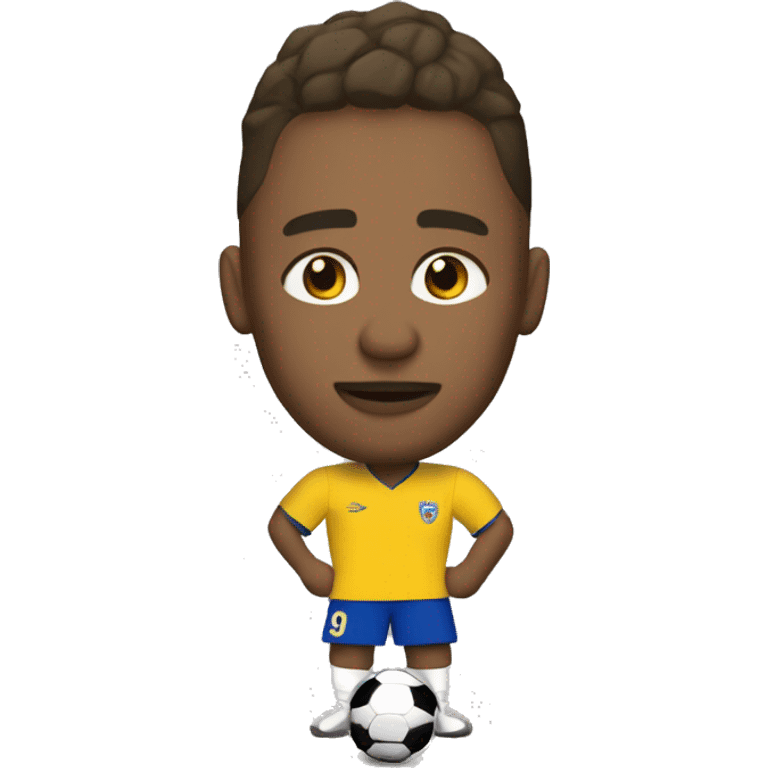 Crea un emoji para un jugador de fútbol llamado el artesano emoji