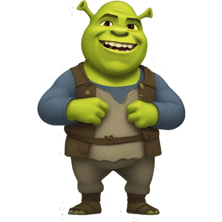 Shrek as Pokemon emoji