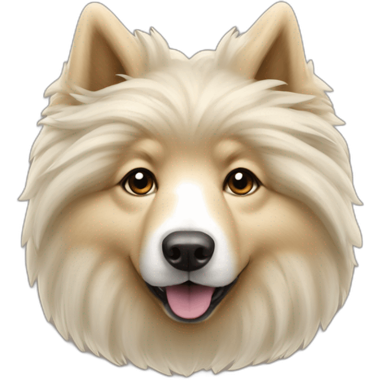 sand Iceland Sheepdog spitz emoji