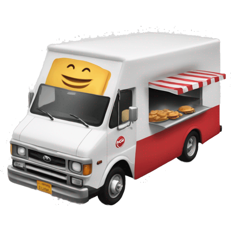 2026 Streamlined Toyota Champ food truck  emoji