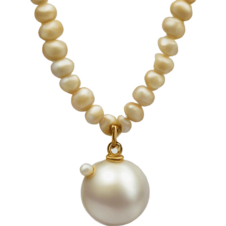 vivienne westwood pearl necklace  emoji