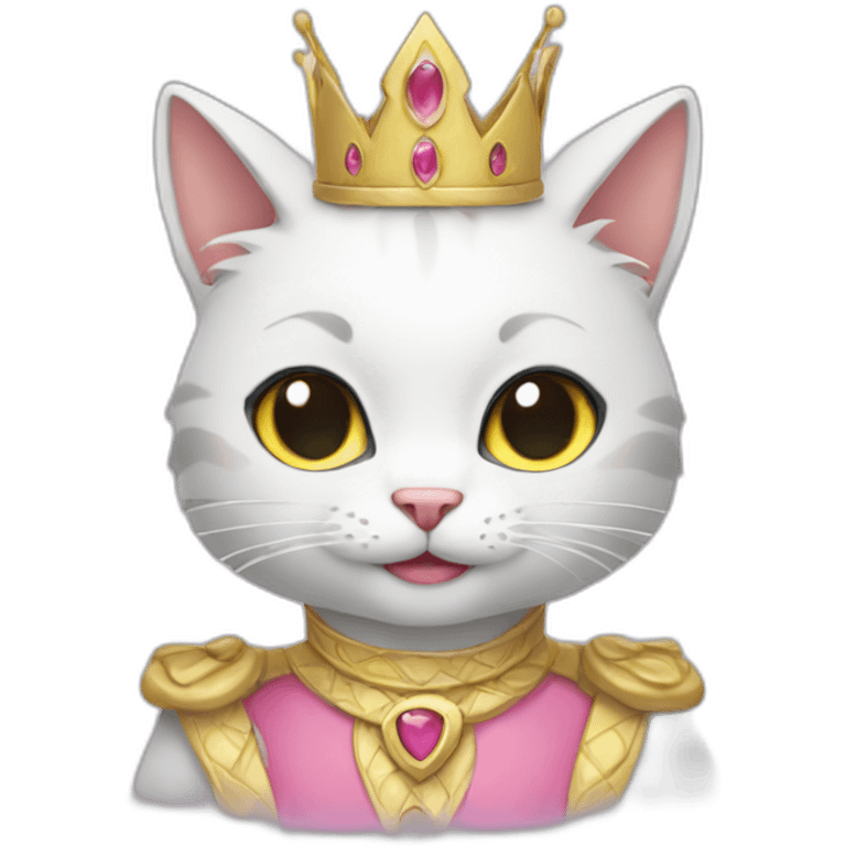 cat princess emoji