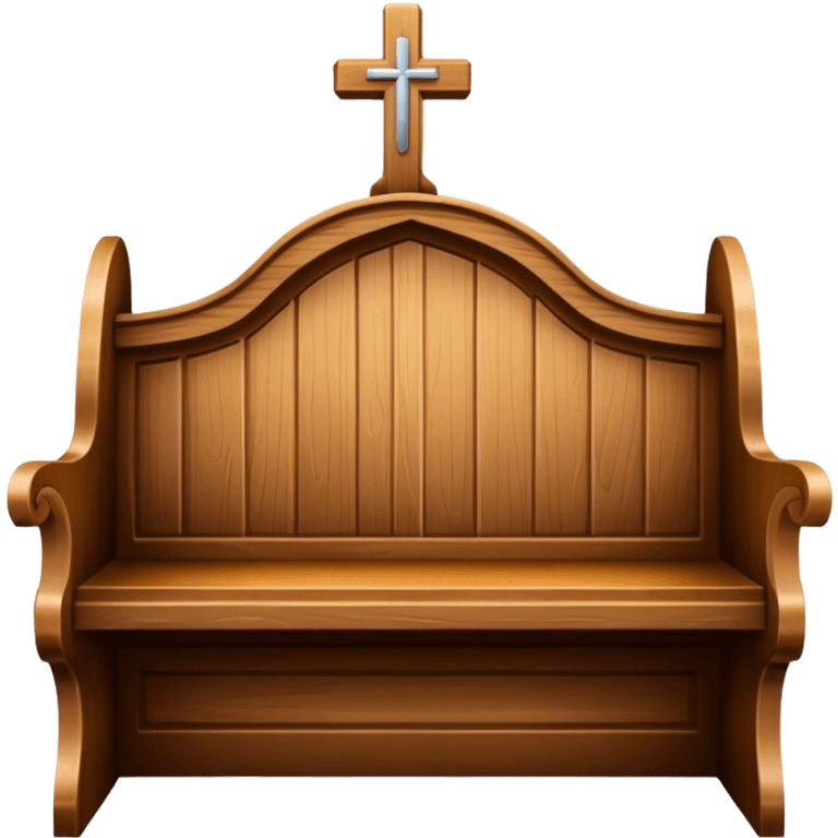 Church pew emoji