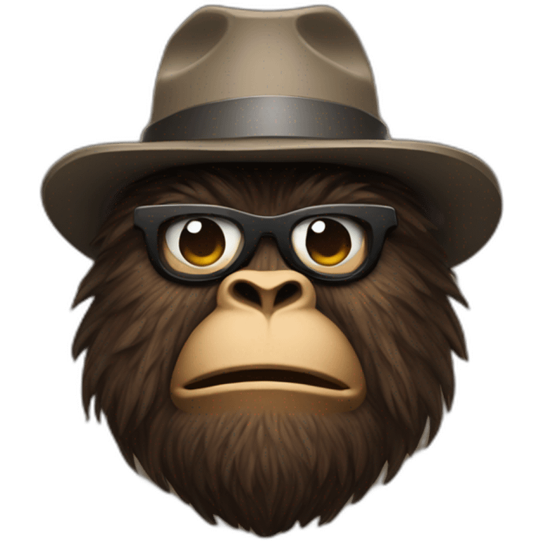 sasquatch gangster emoji