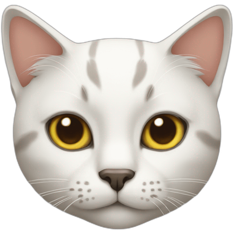 cat whrite emoji