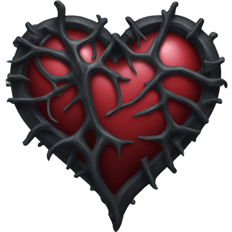 gothic heart emoji