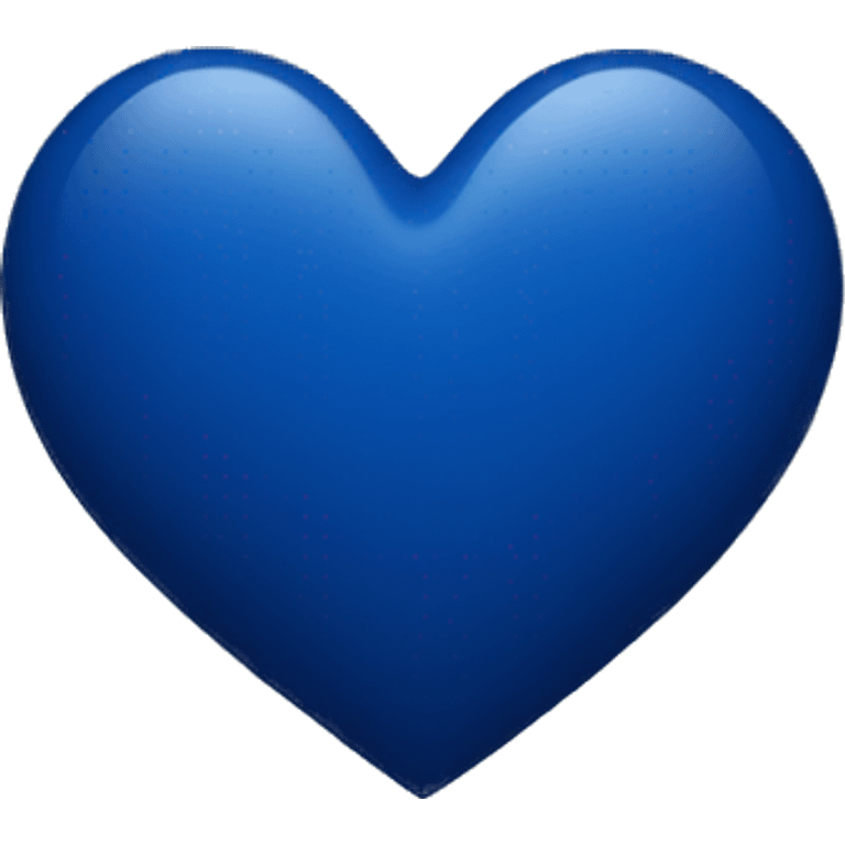 dark blue heart emoji