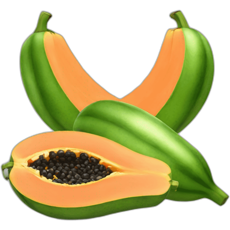 papaya emoji