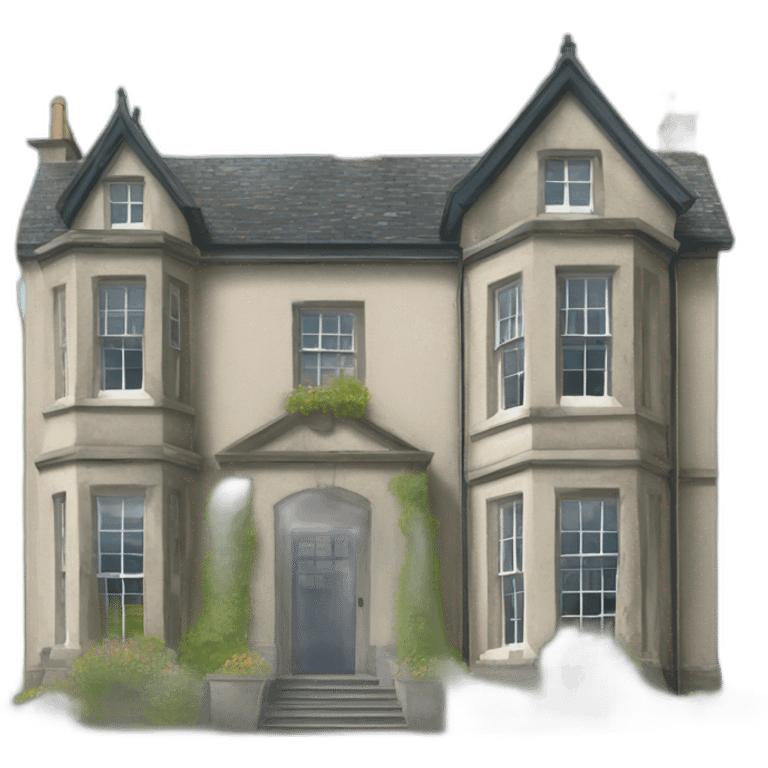 Scottish country house emoji