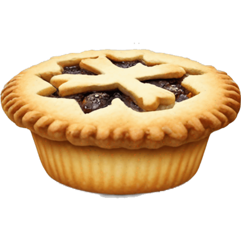 Mince pie emoji