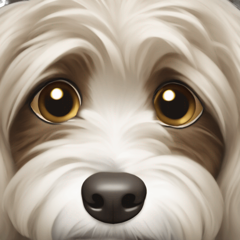 Havanese puppy emoji