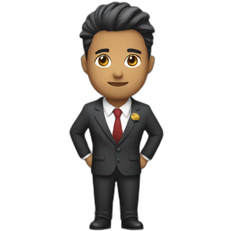 Persona con traje emoji