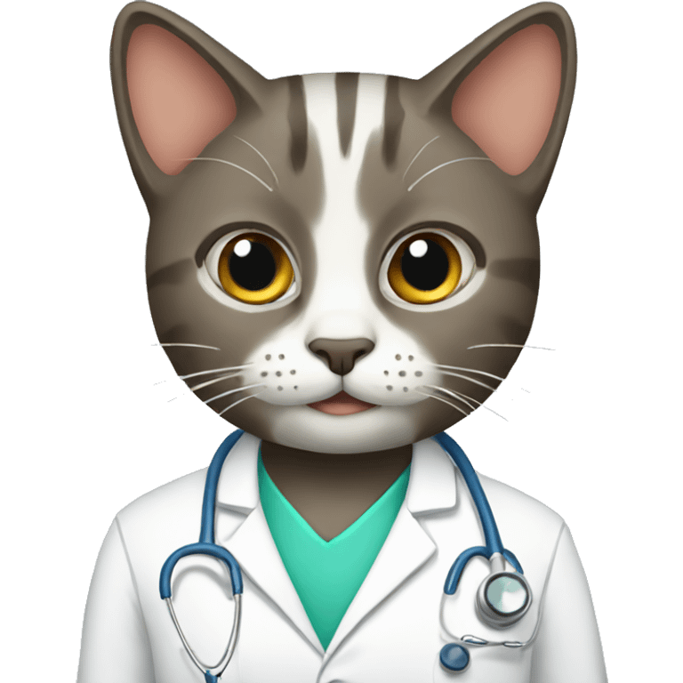 Cat doctor  emoji