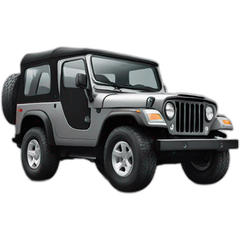 Mahindra thar logo emoji