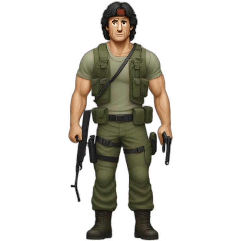 John Rambo emoji