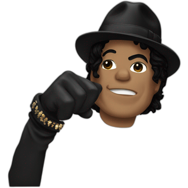 Michael Jackson Bad thumbs down emoji