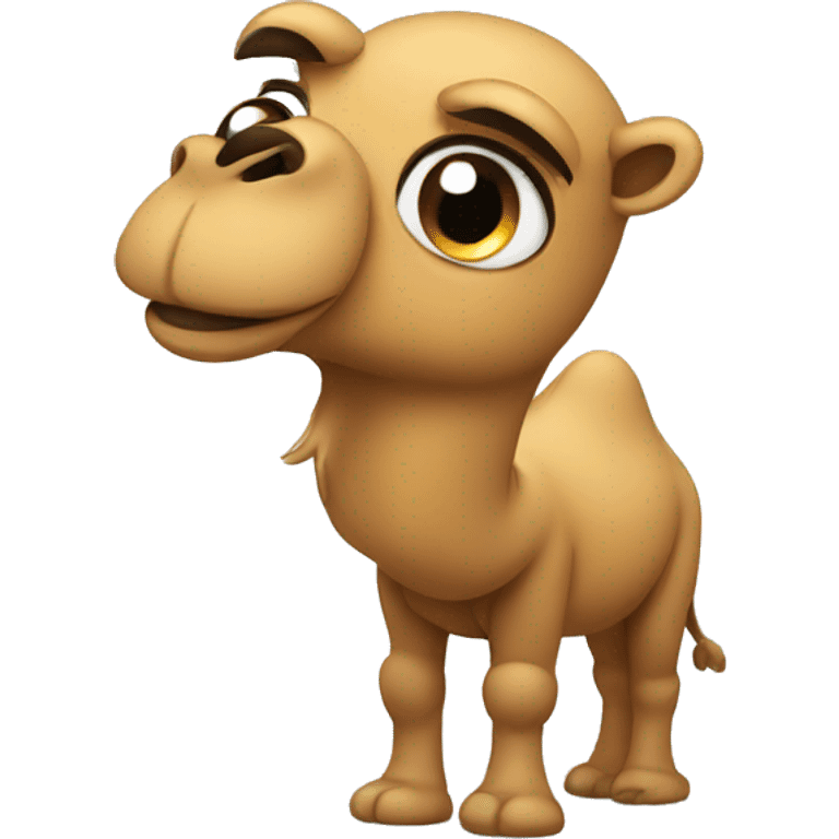 camel chibi confused emoji