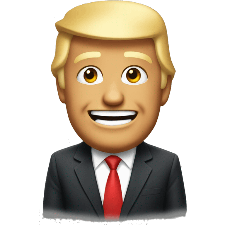 Donald Trump happy emoji