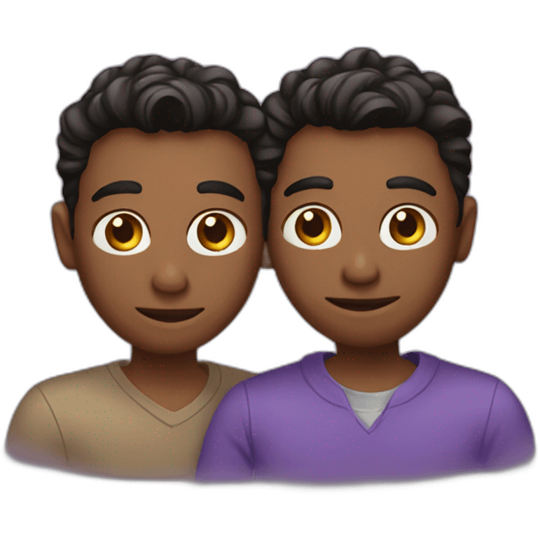 Lovely gay couple emoji