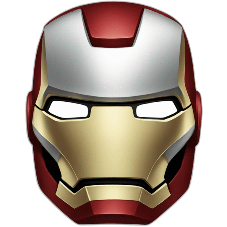 Ironman mask emoji