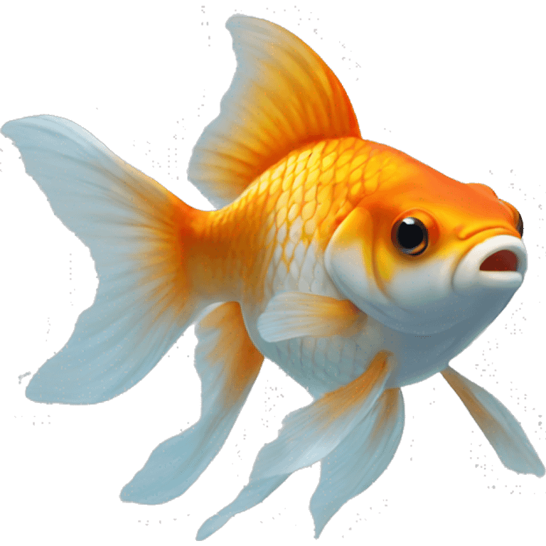 a goldfish emoji