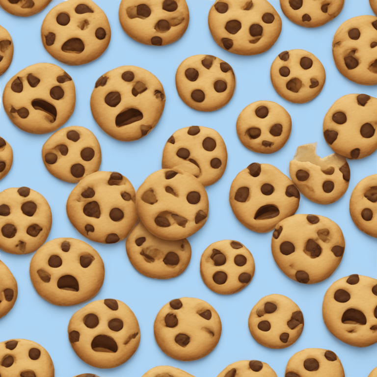 Chocolate chip cookie   emoji