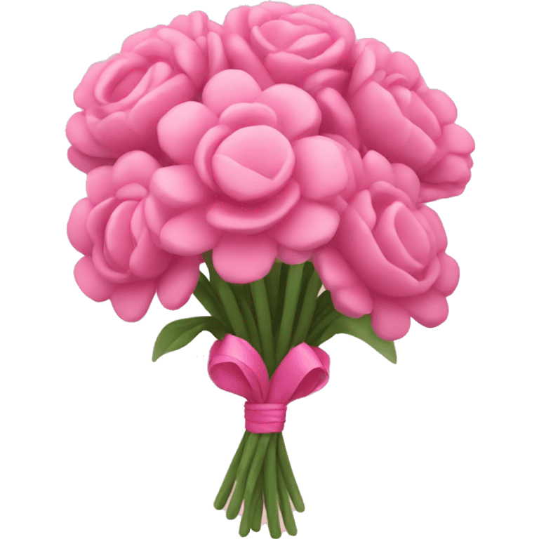 pink flower bouquet  emoji