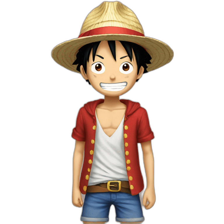 Luffy emoji