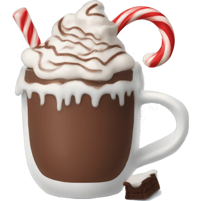 christmas hot chocolate  emoji