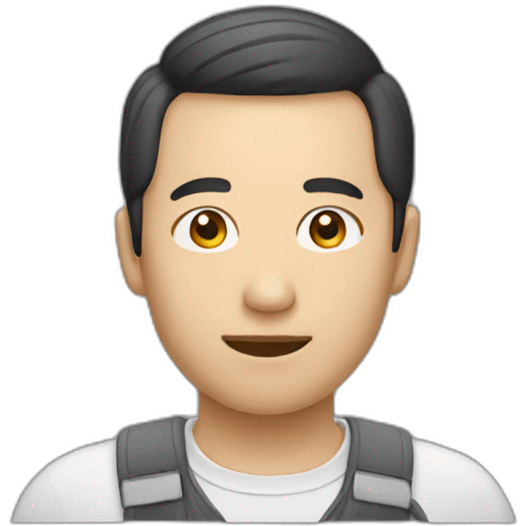 asian man programmer emoji